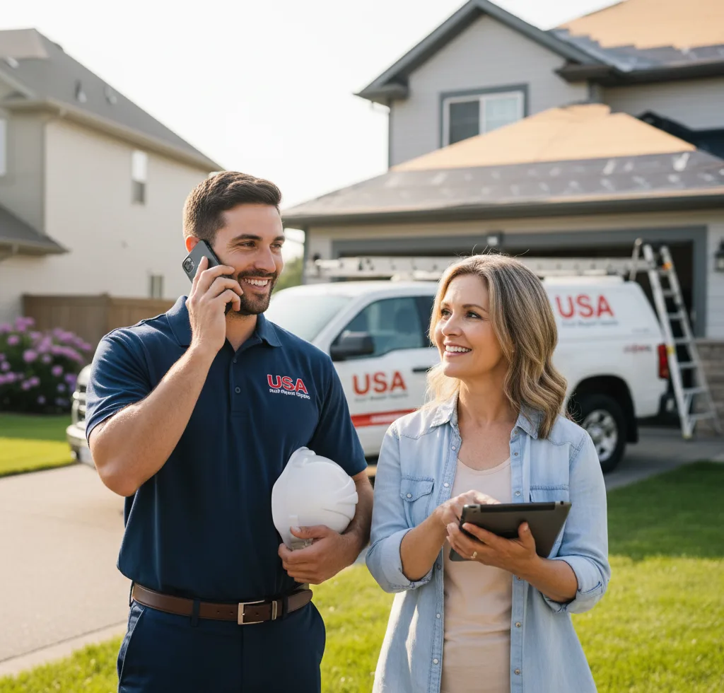 USA Roof Repair Experts customer support in Westfield